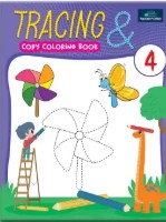 Tracing and Coloring Book 4